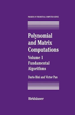 Polynomial and Matrix Computations