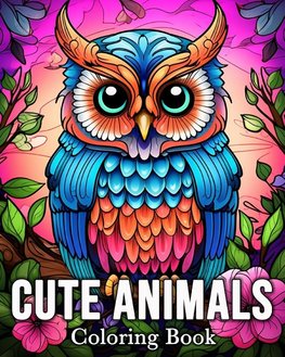 Cute Animals Coloring Book