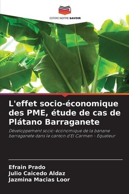 L'effet socio-économique des PME, étude de cas de Plátano Barraganete