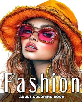 Adult Coloring Book Fashion