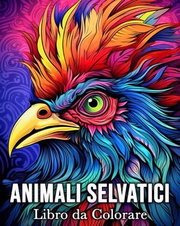 Animali Selvatici Libro da Colorare