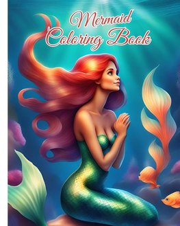 Mermaid Coloring Book For Kids