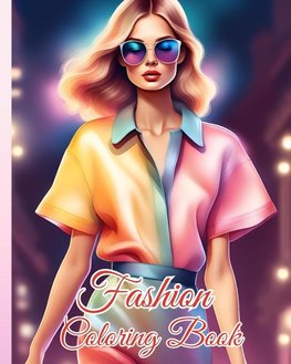 Fashion Coloring Book for Adults and Teens