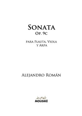 Sonata para flauta, viola y arpa, Op. 9c