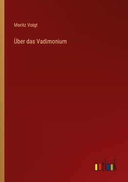 Über das Vadimonium