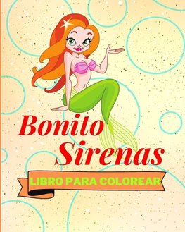 Libro Para Colorear con Bonito Sirenas