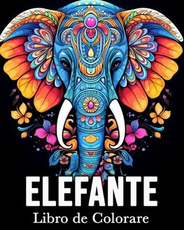 Elefante Libro de Colorear