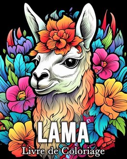 Lama Livre de Coloriage