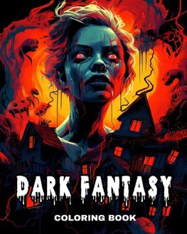 Dark Fantasy Coloring Book