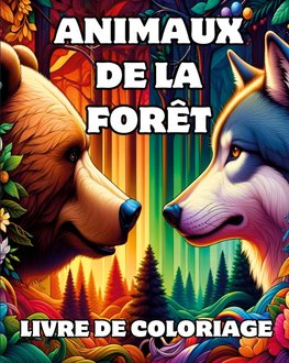 Livre de Coloriage des Animaux de la Forêt