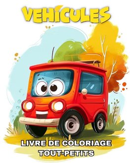 Livre de Coloriage Véhicules pour les Tout-Petits