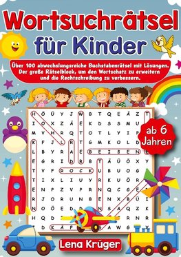 Wortsuchrätsel für Kinder ab 6 Jahren