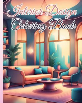 Interior Design Coloring Book