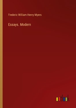 Essays. Modern