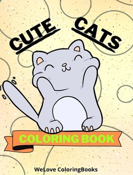 Cute Cats Coloring Book