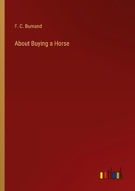 About Buying a Horse