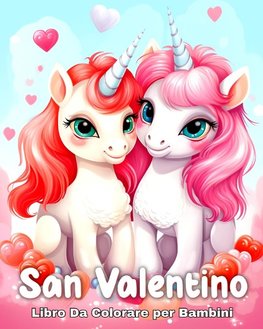 San Valentino Libro Da Colorare per Bambini