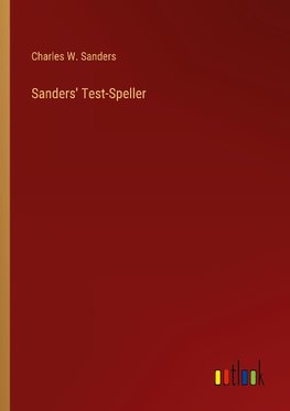 Sanders' Test-Speller