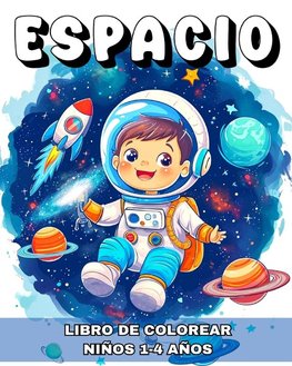 Espacio Libro de Colorear para Niños de 1 a 4 Años