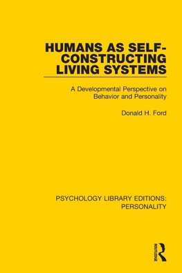 Humans as Self-Constructing Living Systems