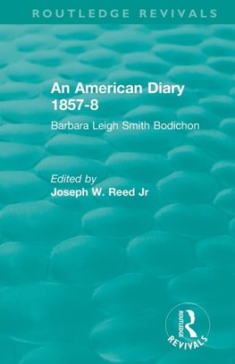 An American Diary 1857-8