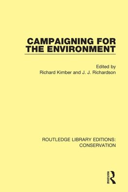 Campaigning for the Environment