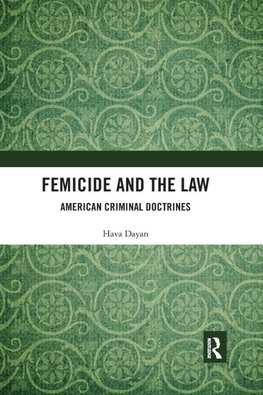 Femicide and the Law