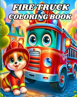 Fire Truck Coloring Book