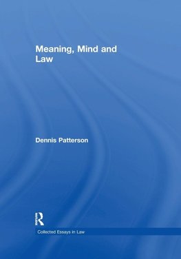 Meaning, Mind and Law