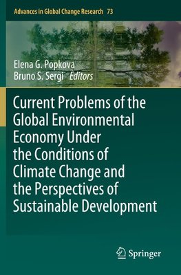 Current Problems of the Global Environmental Economy Under the Conditions of Climate Change and the Perspectives of Sustainable Development