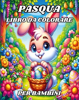 Libro da colorare di Pasqua per bambini