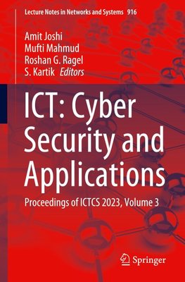 ICT: Cyber Security and Applications