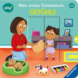 Ravensburger 45626 play+ Mein erstes Schiebebuch: Gefühle