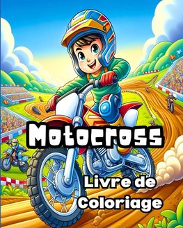 Livre de Coloriage de Motocross