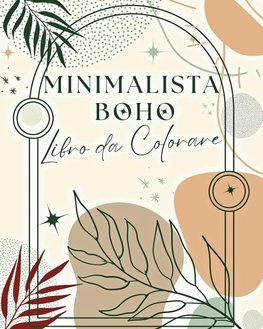 Minimalista Boho Libro da Colorare