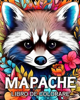 Mapache Libro de Colorear