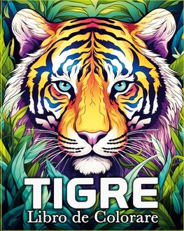 Tigre Libro de Colorear