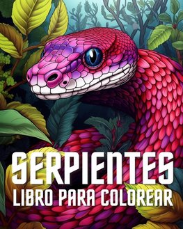 Libro para Colorear de Serpientes