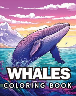 Whales Coloring Book