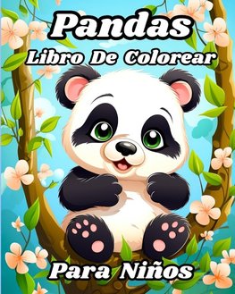 Libro De Colorear de Pandas para Niños