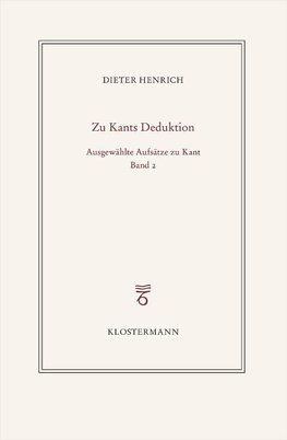 Ausgewählte Schriften zur Philosophie Kants