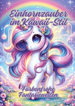 Einhornzauber im Kawaii-Stil