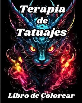 Terapia de Tatuajes Libro de Colorear