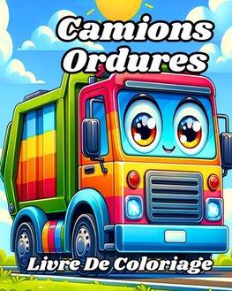 Livre de coloriage des Camions Ordures