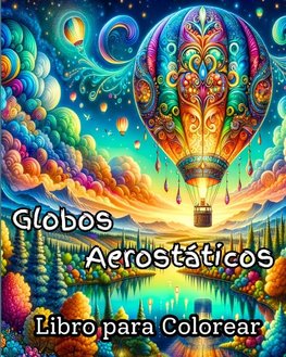 Globos Aerostáticos Libro para Colorear