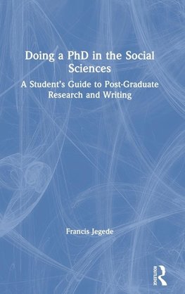 Doing a PhD in the Social Sciences