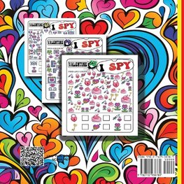 I spy valentine's day book for kids