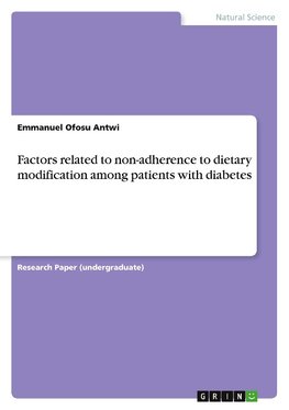 Factors related to non-adherence to dietary modification among patients with diabetes