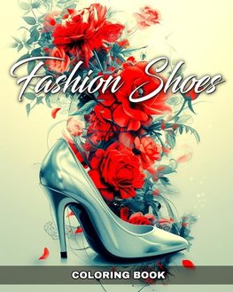 Fashion Shoes Coloring Book