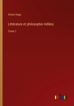 Littérature et philosophie mêlées